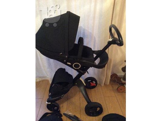PoulaTo: Stokke Xplory V4 καροτσάκι μωρού / πορτ μπεμπέ και κάθισμα αυτοκινήτου